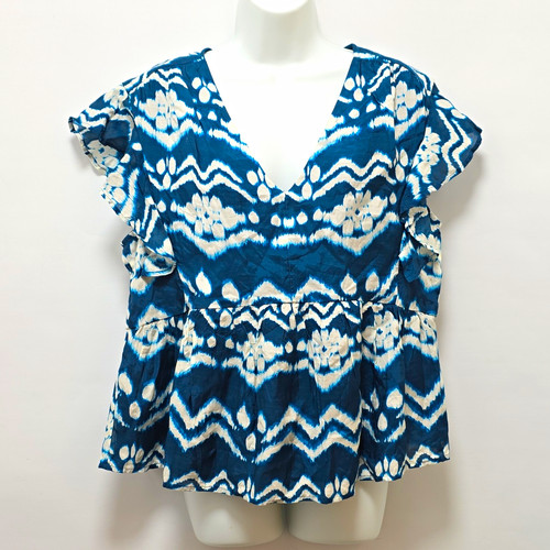 Per una blue - blue, geometric