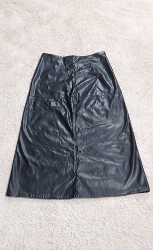 New look black - look, leather