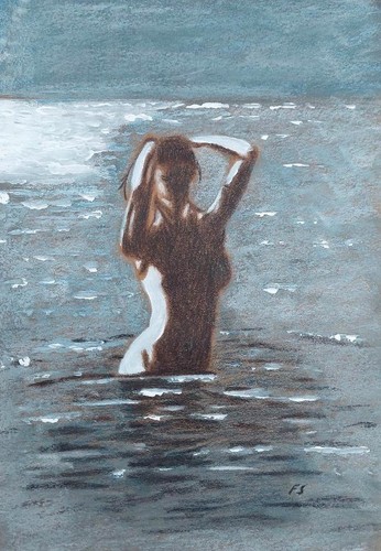 Original figure drawing nude