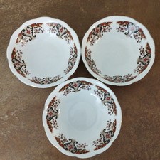 Vintage Set Or Three, Colclough 'Royale' Bone China Cereal or Dessert Bowls 16cm