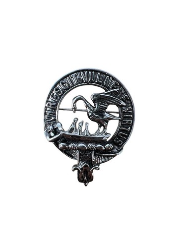 Stewart clan crest pewter cap - stewart,
