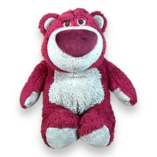 Lotso Huggin Bear Plush Toy Story 3  Toys Disney Pixar Thinkway 14 " Pink/white