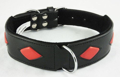 Black with red - black, diamond