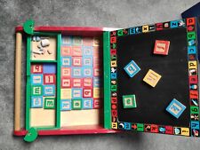 Alphabet Blackboard Wooden Magnetic Play centre