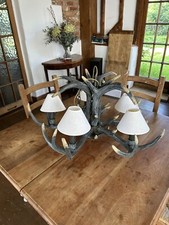 Resin Antler Chandelier With 5