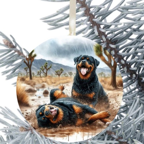 Rottweiler dog hanging - rottweiler,