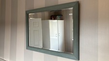 Large Grey Mirror - Rectangular,  West Yorkshire