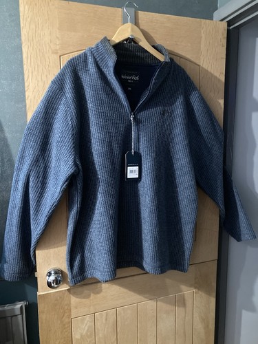 Weirdfish zip grid fleece - grid,