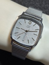 Vintage Timex Q Cushion Watch