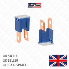 2x 100 Amp Blue Japanese 100A PAL Male Fuse Slow Blow Nissan Mazda Honda Toyota