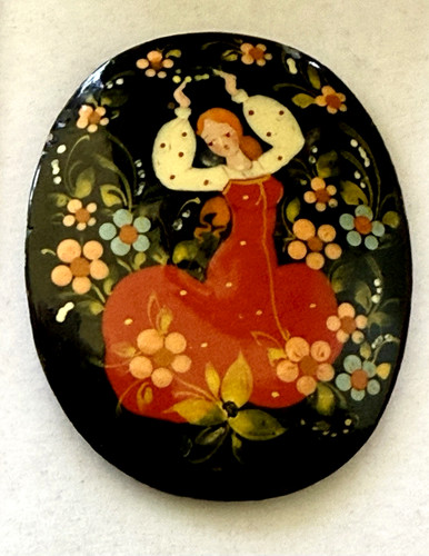 Vintage russian hand painted - vintage,