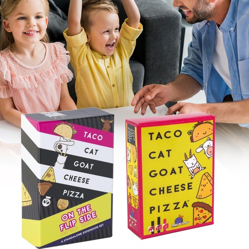 Taco cat goat - goat, cheese