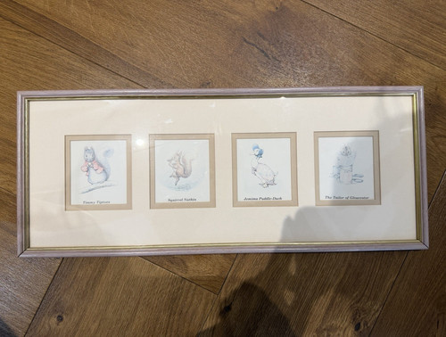 Beatrix potter framed set 4 - set,