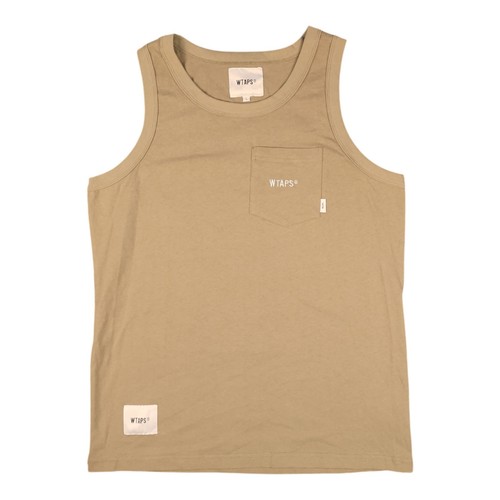 Wtaps singlet mens large beige - singlet,