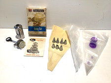 Vintage Tala Ware De Luxe Icing Set With Original Box & Instructions