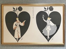 Vintage Erté 1980 Glyndebourne Programme Cover Print Framed