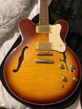 Gould ES335 semi-acoustic electric guitar