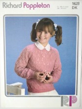 CHILD'S LACY SWEATER -