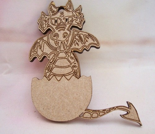 Dragon and egg mdf - egg,