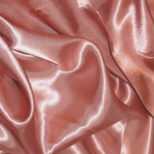 Silky satin fabric plain - silky,