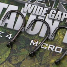 Gardner Covent Dark WIDE GAPE TALON TIP Hooks Mcro Barb or Barbless - All Sizes