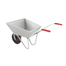Dolls House Silver Wheelbarrow