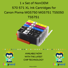 570XL 571XL ink cartridges for Canon Pixma TS5050 TS5051 MG5750 MG6850