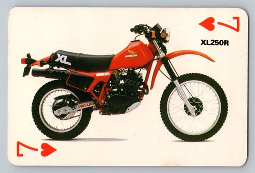 Honda xl250r motorcycle - honda,