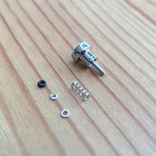 Steel watch push button - push,