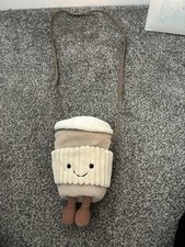 Jellycat Coffee Cup Bag Crossbody