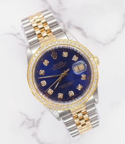 Rolex datejust mens steel - in,