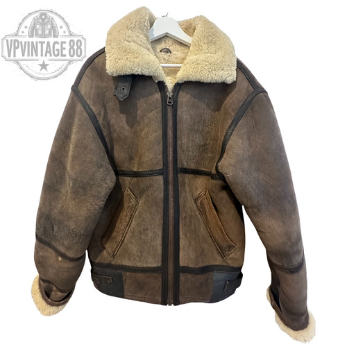 Vintage aviator bomber - b-3,