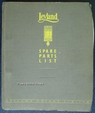 LEYLAND COMET LORRY TRUCK E0370 ENGINE Illustrated Spare Parts List c1958-61