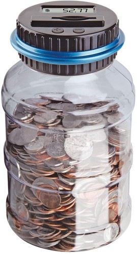 Digital piggy bank coin - digital,