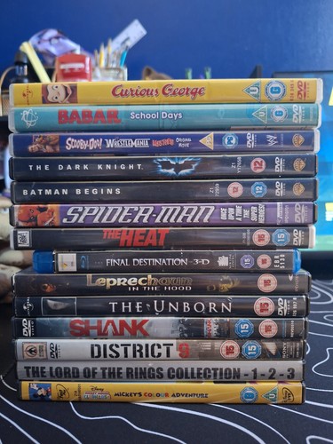 Random untested dvd bundle - dvd,
