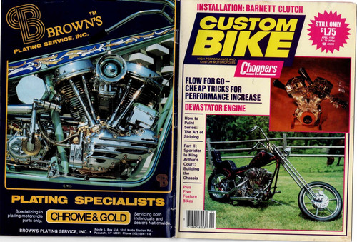 Custom bike magazine april - custom,