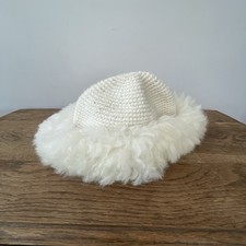Vintage alpaca fur crochet - alpaca,
