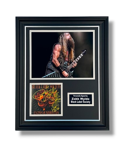 Zakk wylde signed black - wylde, label
