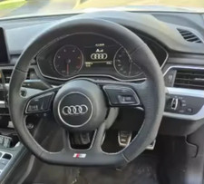 Leather Flat Bottom Steering