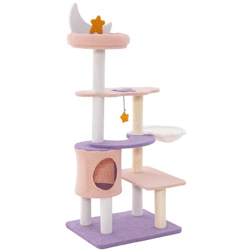 Cat tree indoor multi - cat, multi-tier