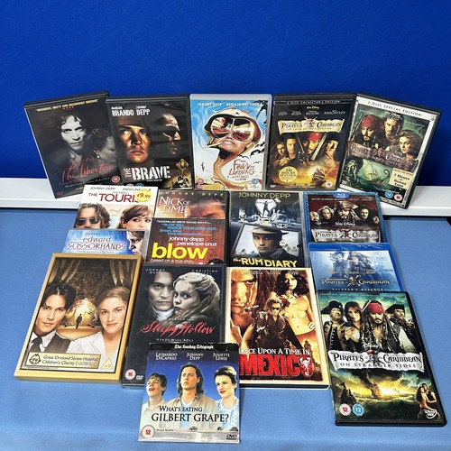 Johnny depp dvd blu ray - johnny, blu-ray