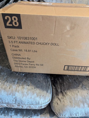 Animated chucky doll - ft,
