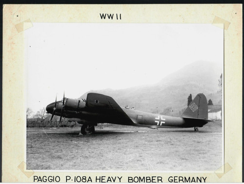 Ww2 paggio 108a - p-108a, heavy