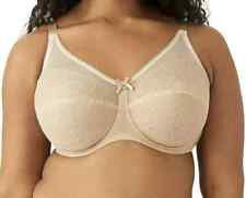 Wacoal Retro Chic Bra Toast Beige Size 46E Underwired Full Figure Cup 855186 New