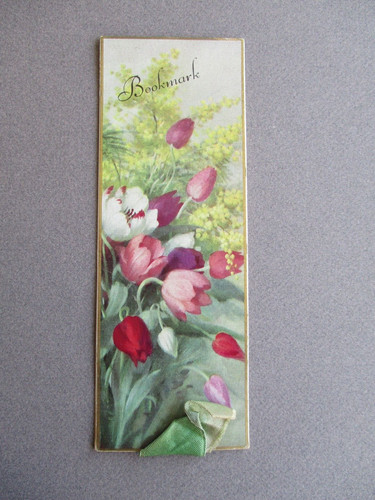 Vintage bookmark christmas - bookmark,