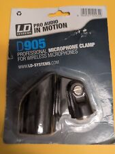 LD Systems - Pro Audio In Motion Clamp for Wireless Microphone Model D905 - New