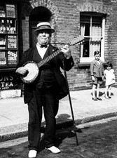 A Picture Of A Street Musician
