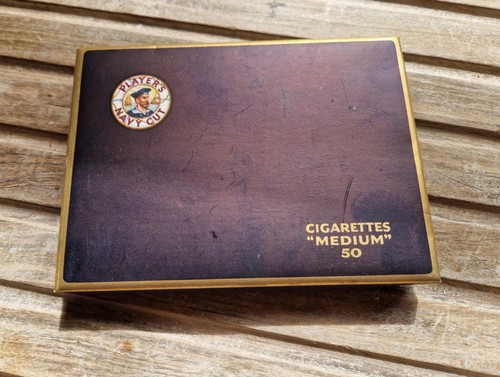 Vintage cigarette box - cigarette,