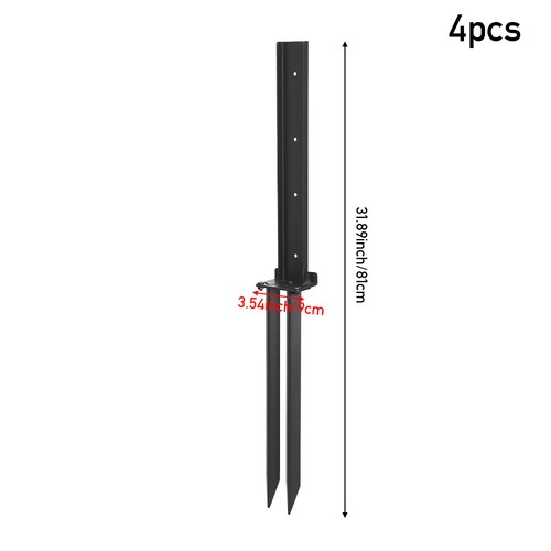 Heavy duty fence post - 2/4x,