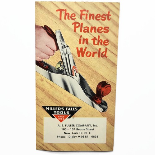 Vintage millers falls tools - millers,